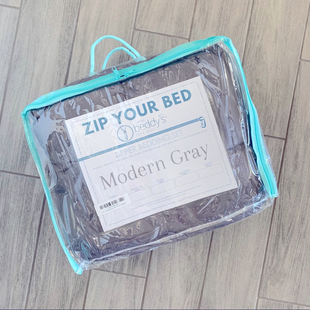 Beddy’s Twin Size Zipper Bedding Set